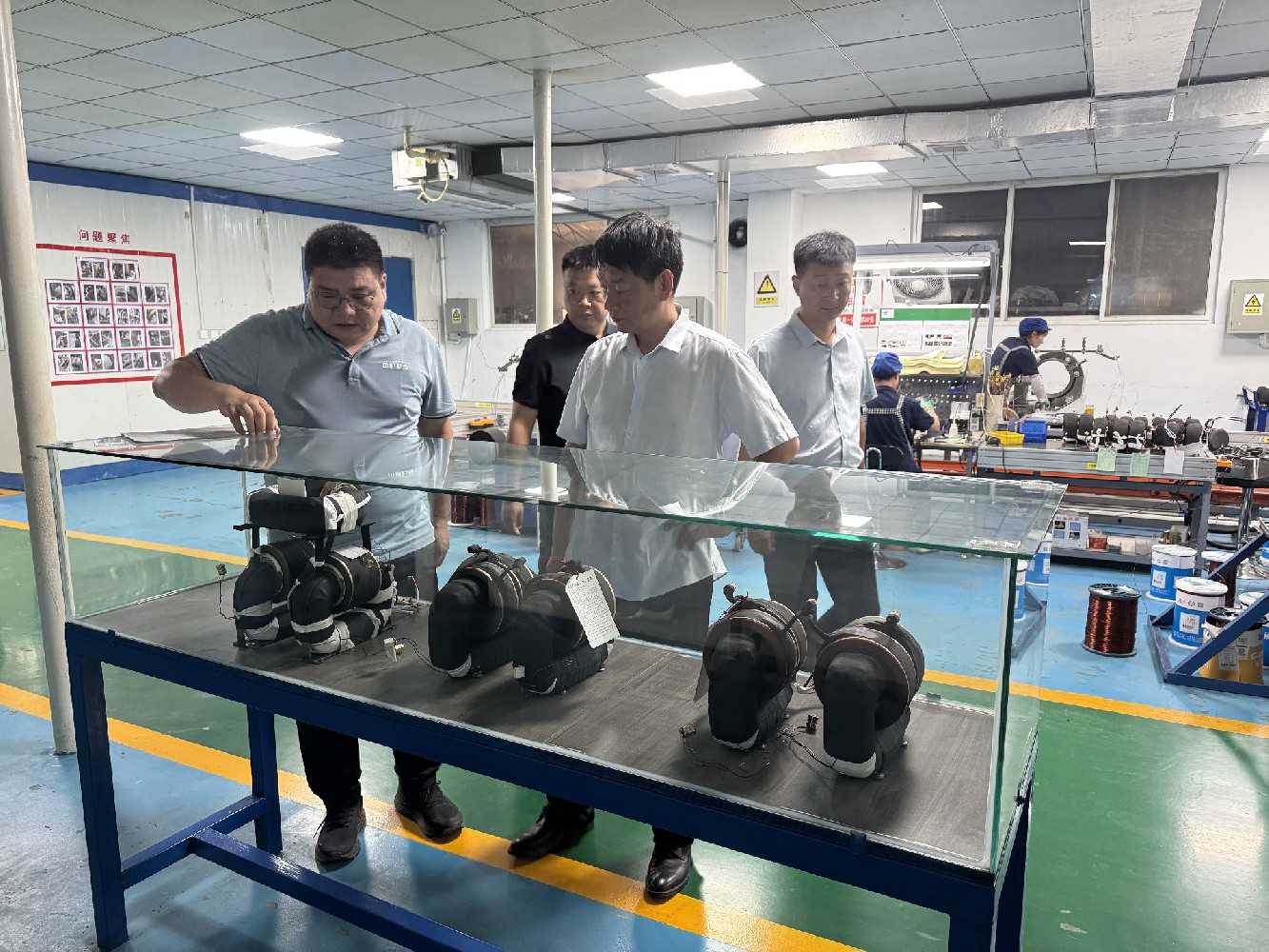 县领导莅临【欧曼电气】调研指导，助力企业高质量发展